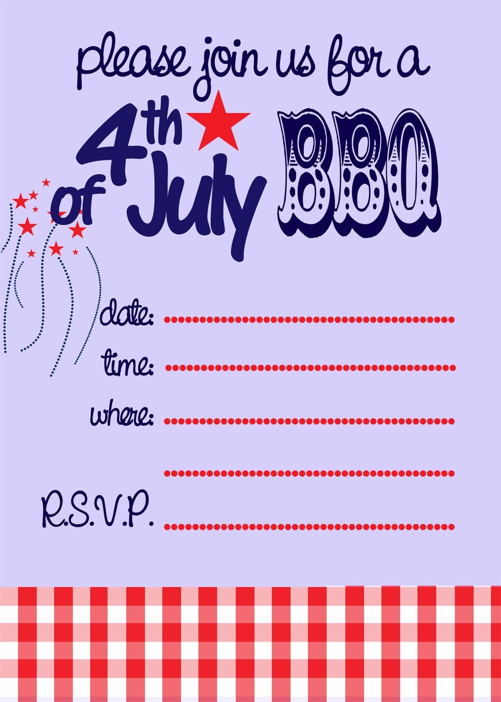 Watch More Like 4th Of July Party Templates