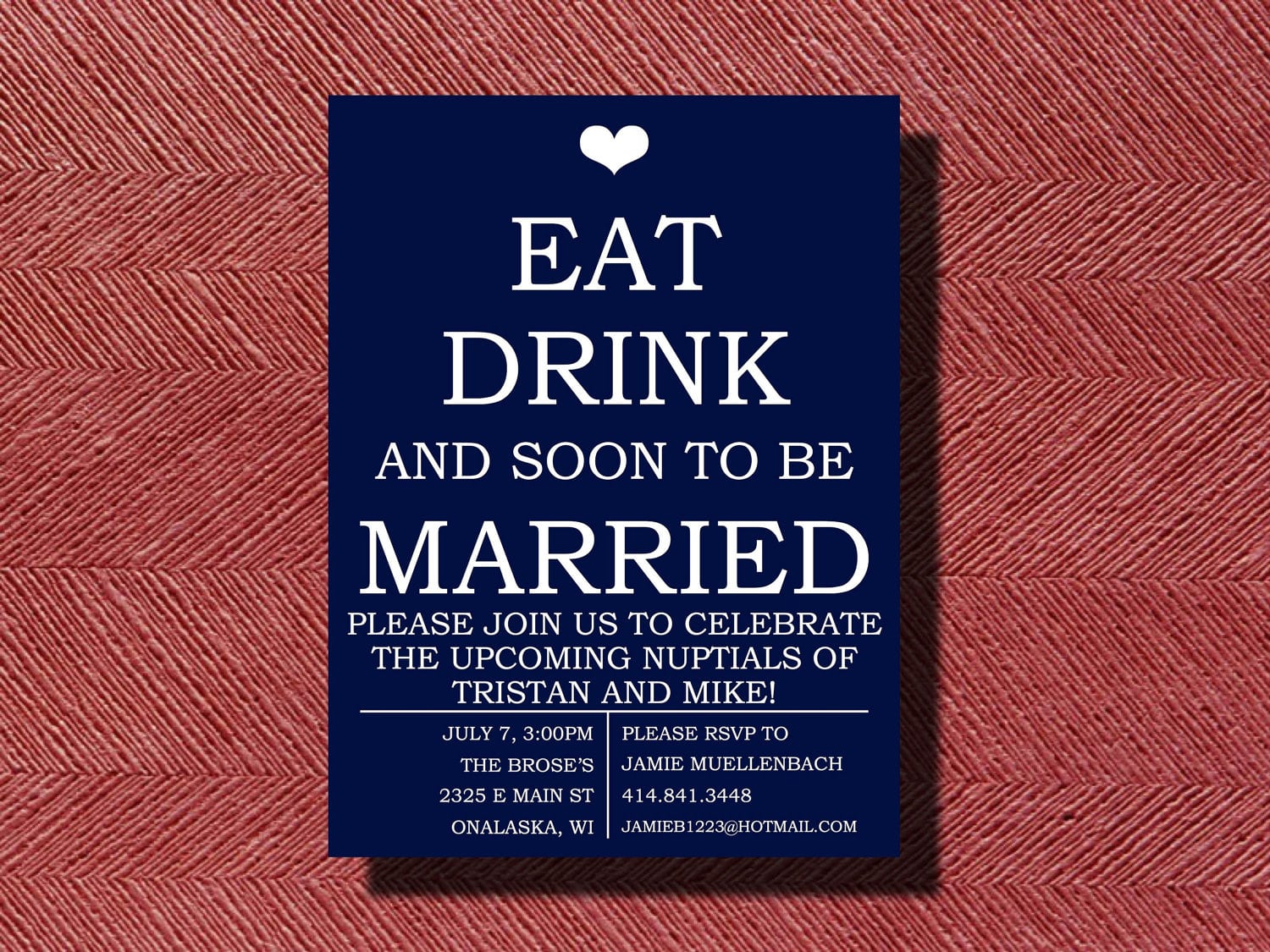 White Background Fun Blue And Red Font Color Funny Party