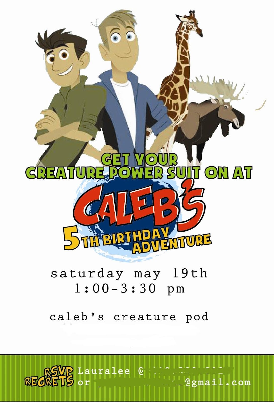 Yellow Mums  Wild Kratts Birthday & Printables