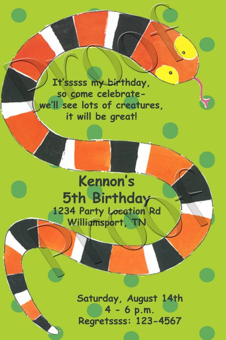 17 Best Images About Snake Party On Pinterest