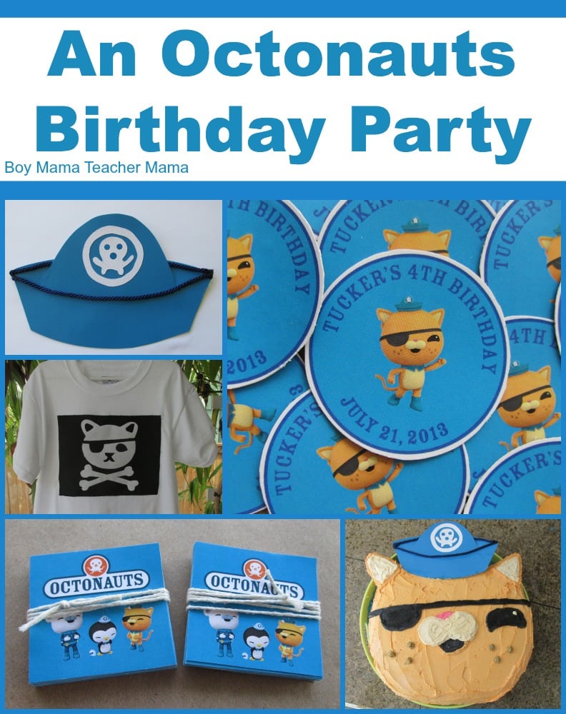 Boy Mama  An Octonauts Birthday Party