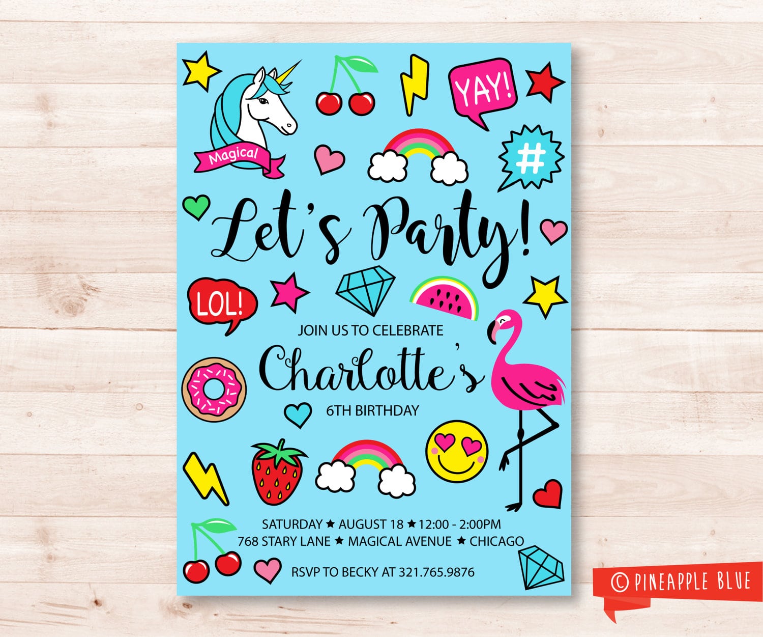 Donut Invitation