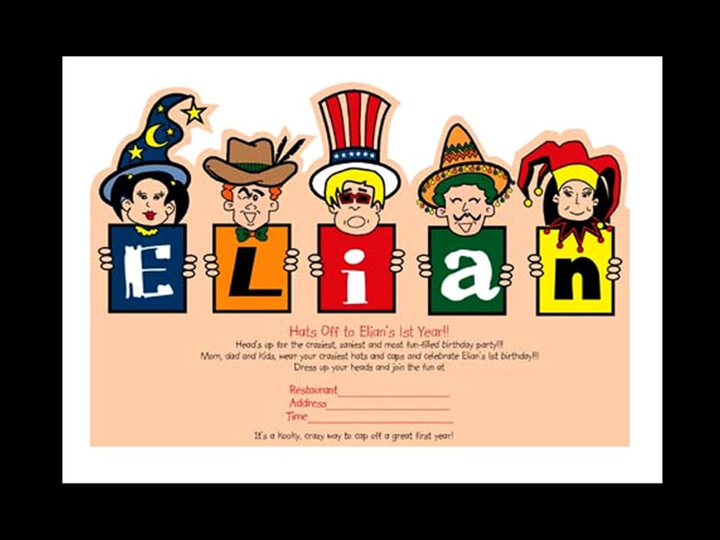 Hat Party Invitation By Pinkpeanut On Deviantart