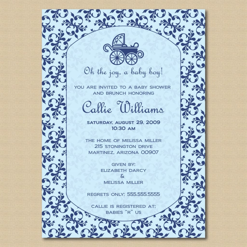 New Born Baby Party Invitation Wordings