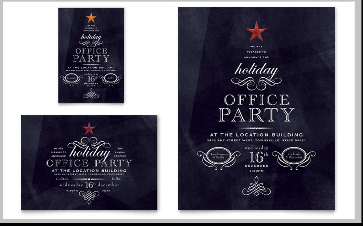 Office Party Invitation Email Template Archives