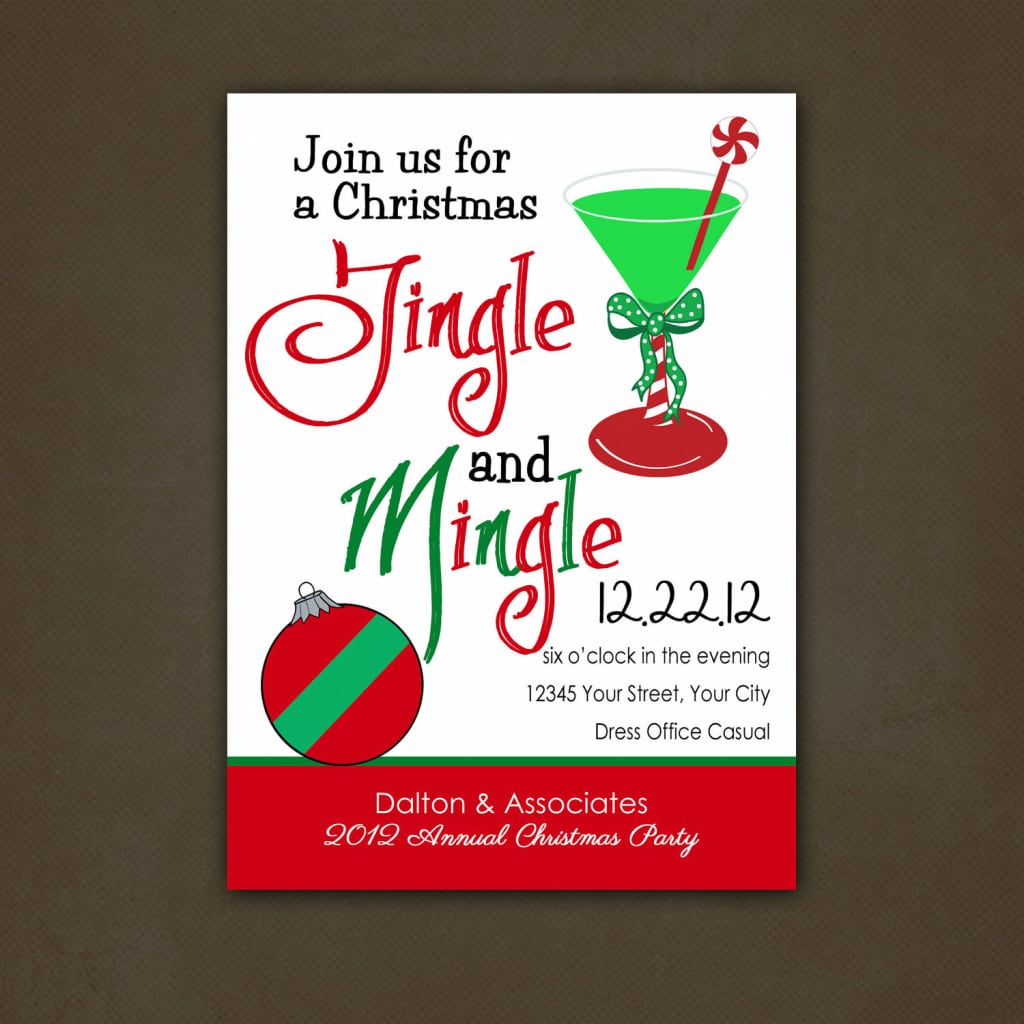 Office Party Invitation Templates