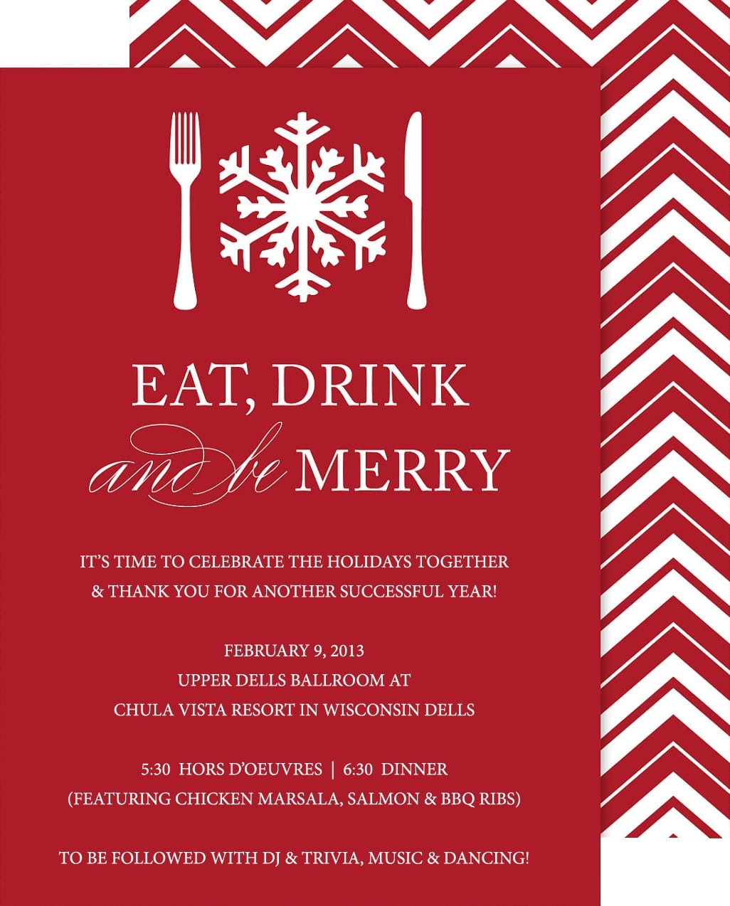 Company Christmas Party Invitation Images