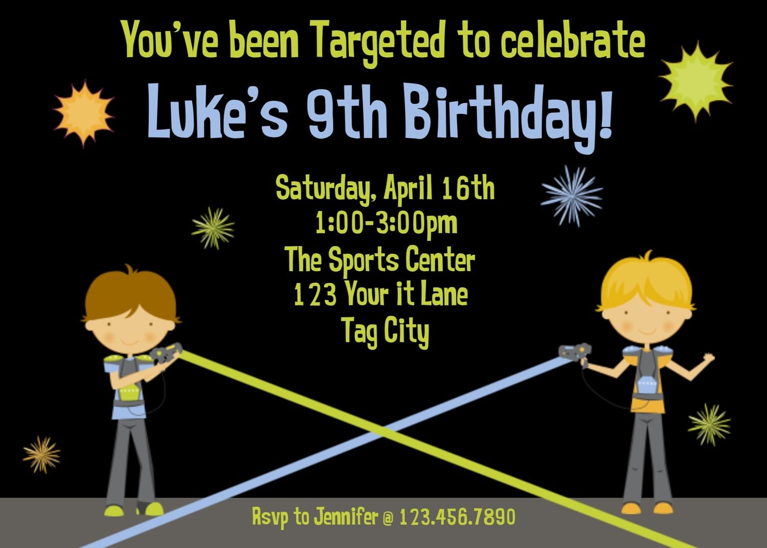 Printable Birthday Invitations