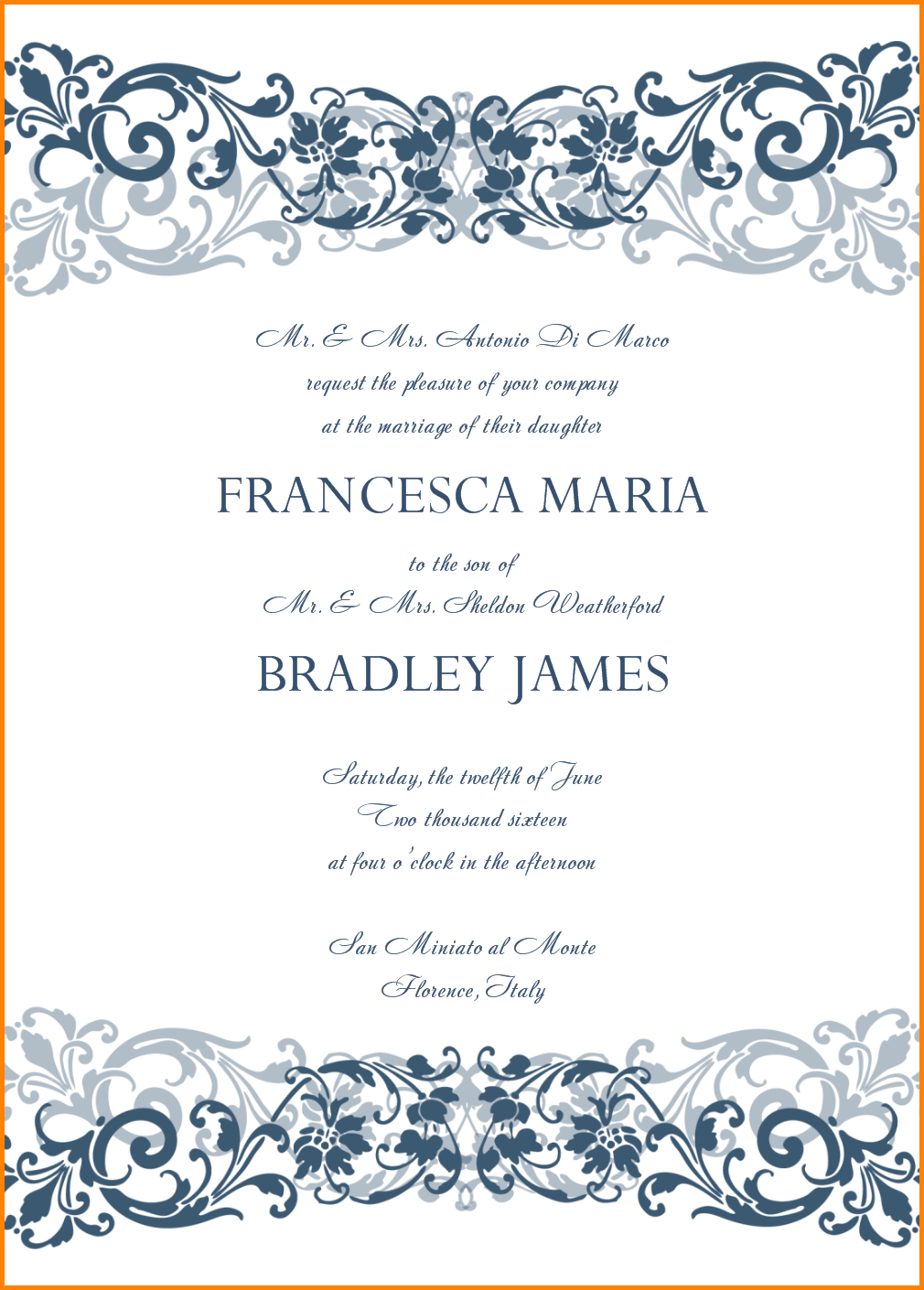 8+ Party Invitation Template Word