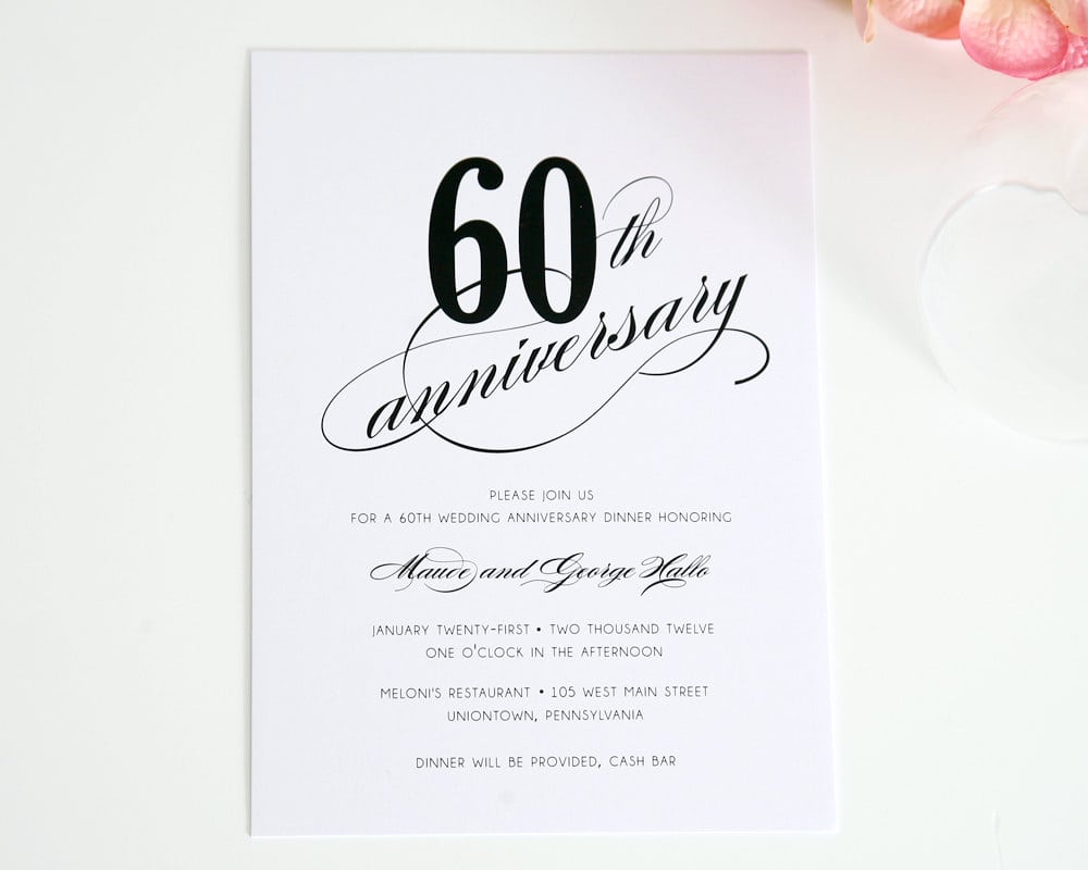 Anniversary Party Invitations