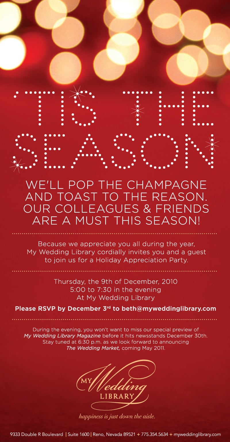 Christmas Party Email Invitations