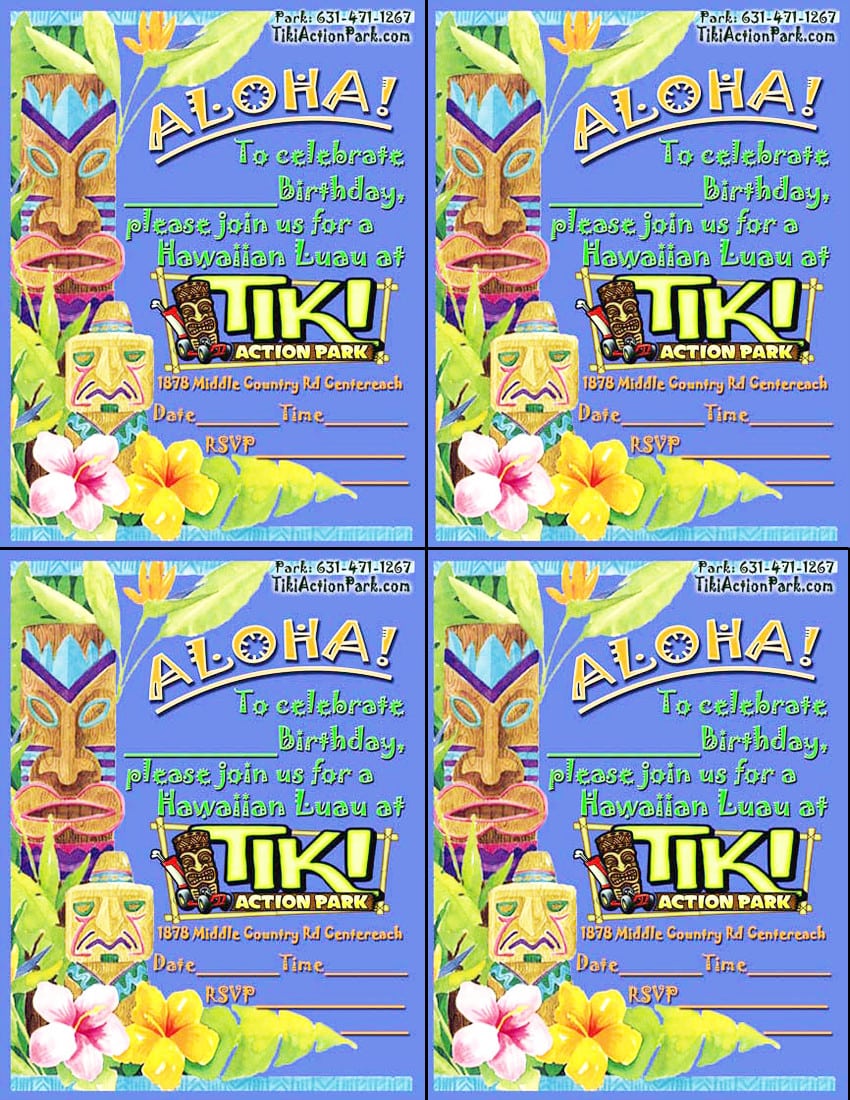 Downloadable Party Invitations