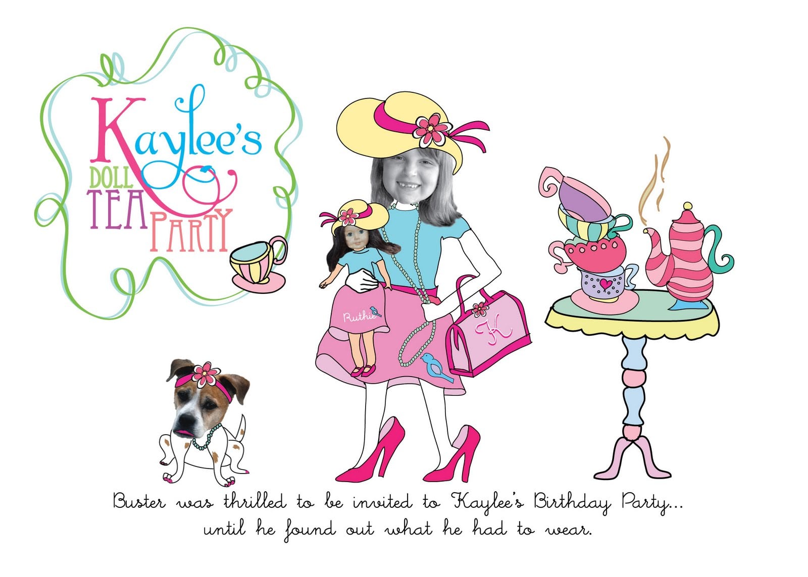 Ewe Hooo!  A Delightful Doll Tea Party!