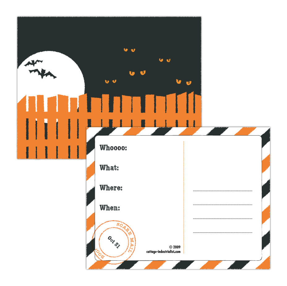 Halloween ~ Free Printable Halloween Invitations And Templates