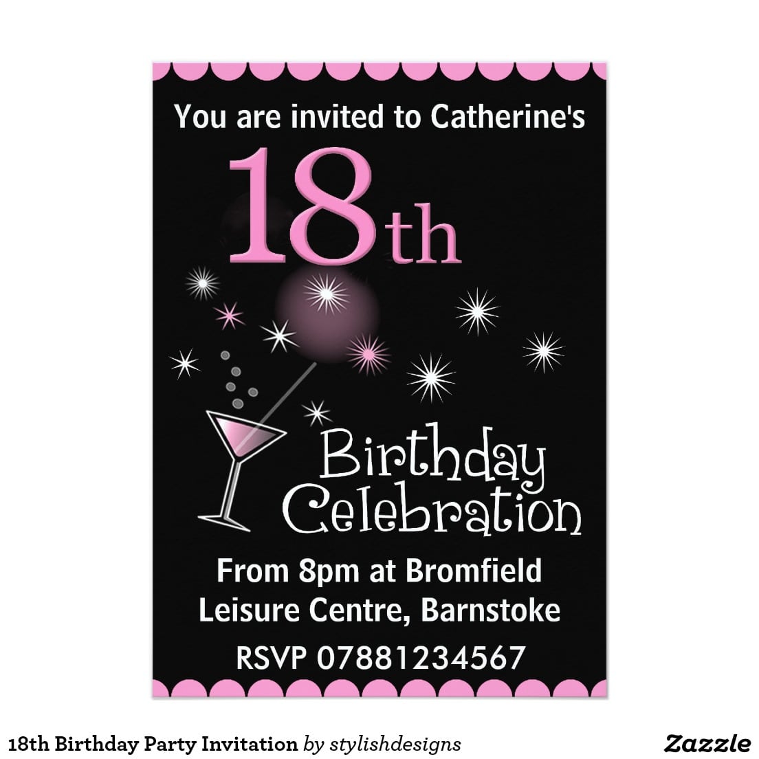 Invitations For 18th Birthday Party Image Collections
