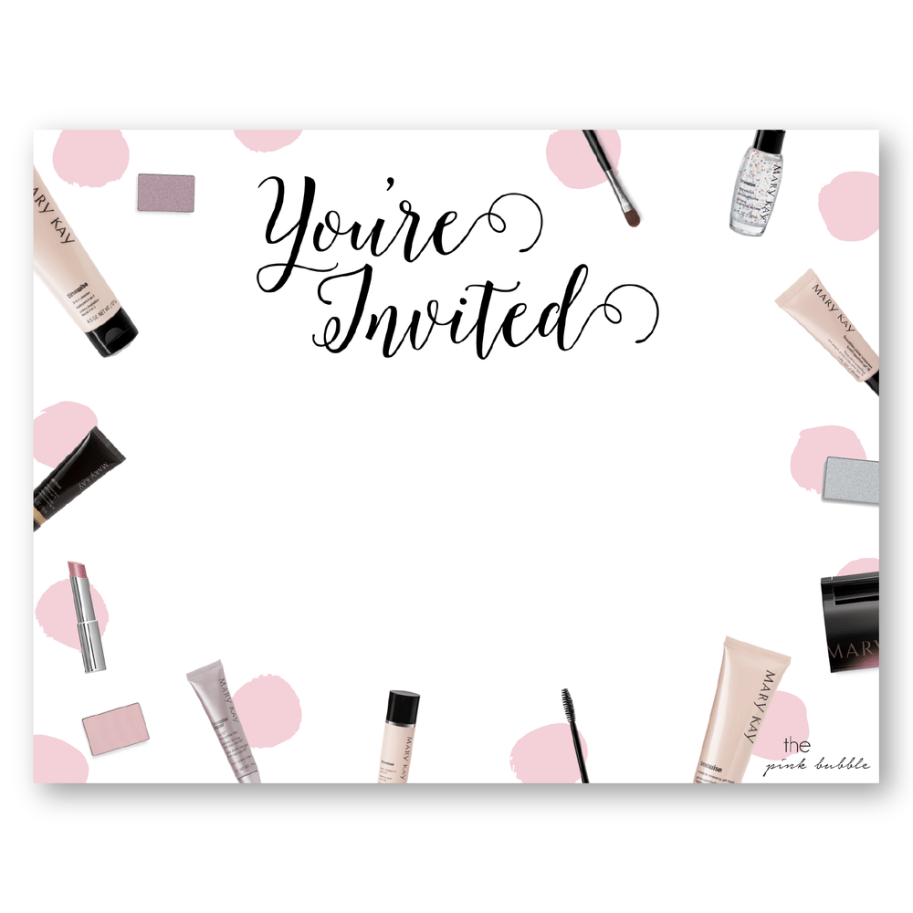 Mary Kay Party Invitations Mary Kay Party Invitations Together