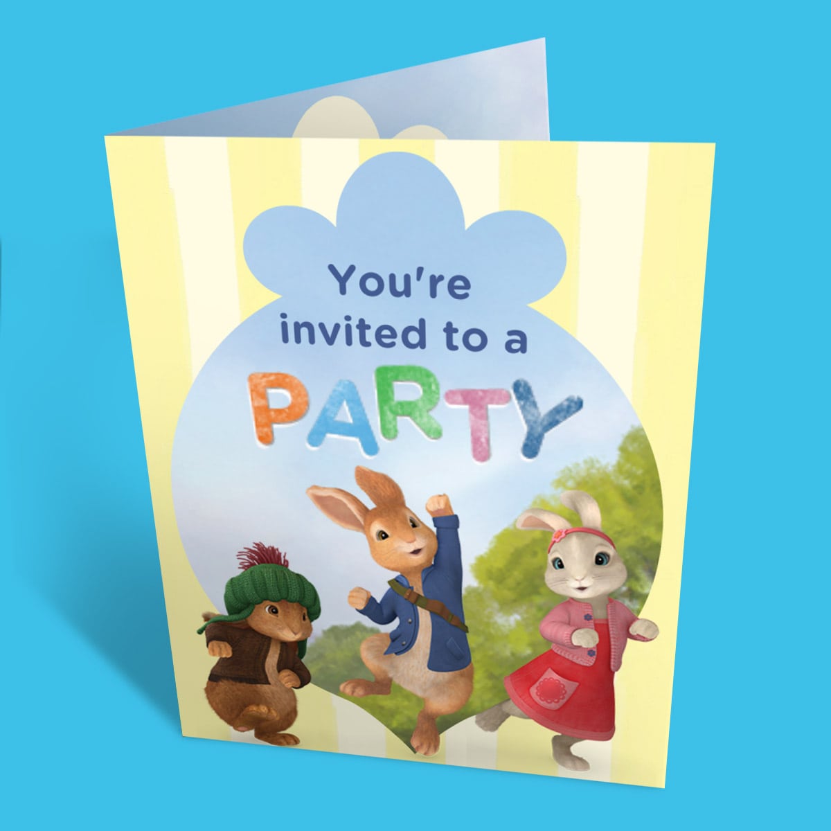 Peter Rabbit Birthday Party Invitations