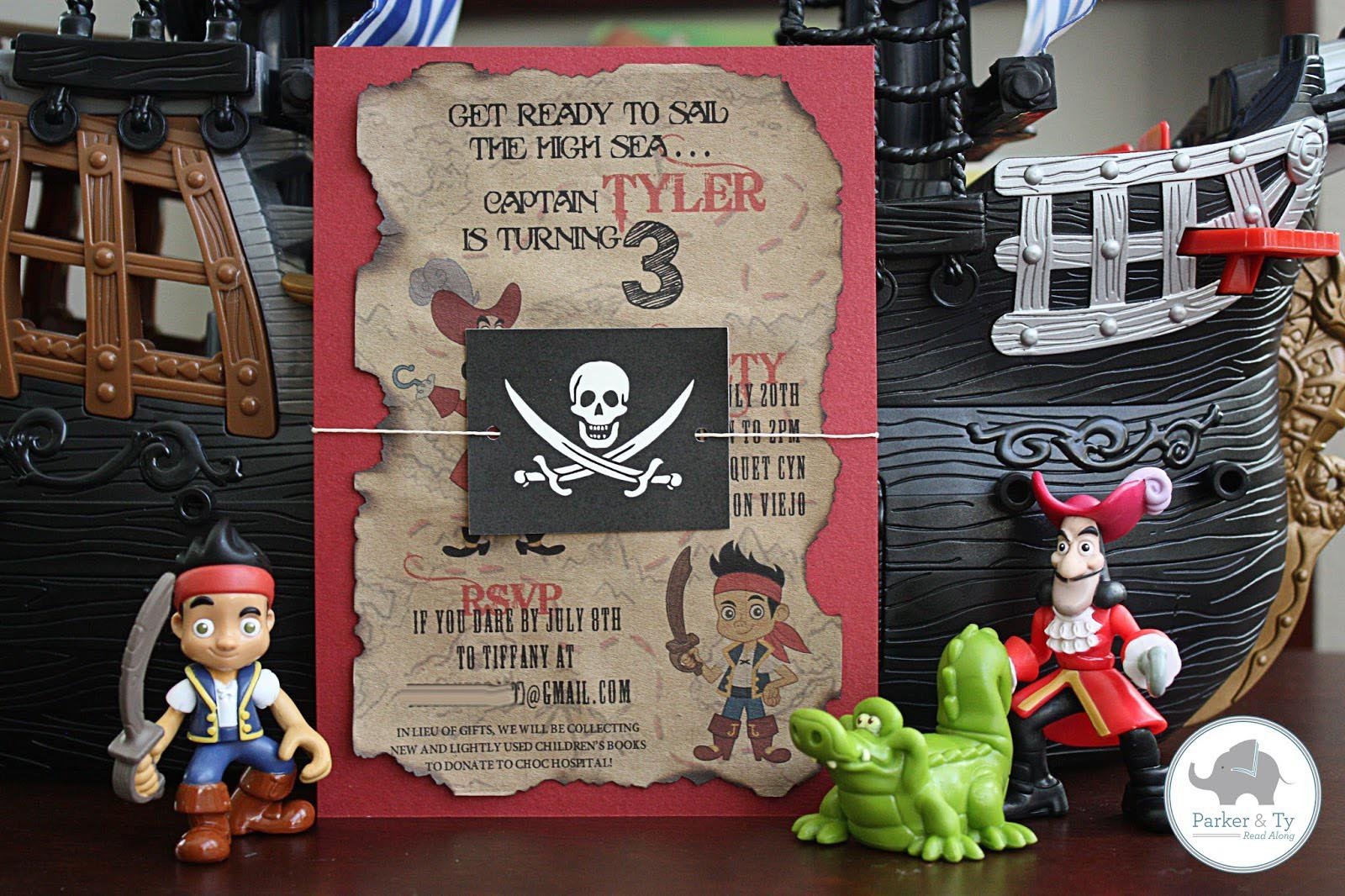 Pirate Party Invitations Free Printable