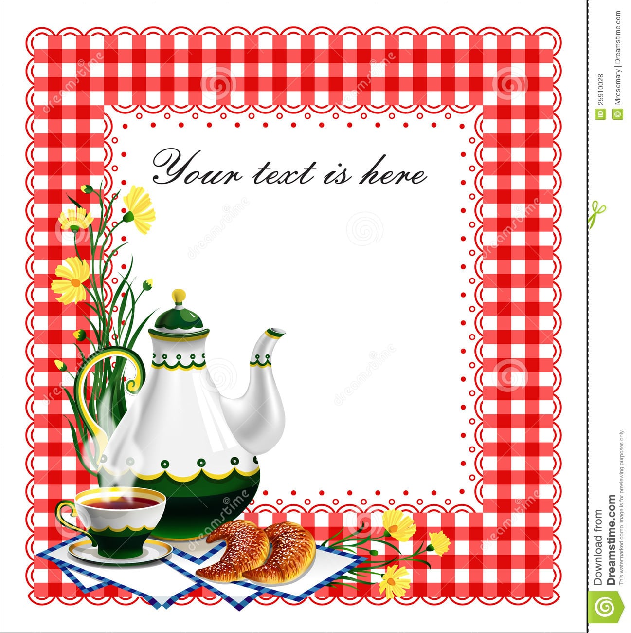 Tea Party Clipart Holiday Tea