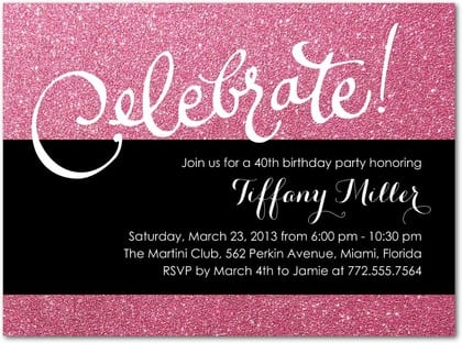 Adult Party Invitations