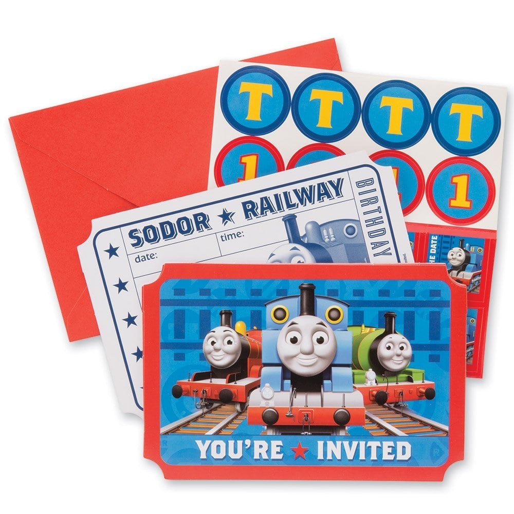Amazon Com  Thomas The Train Party Invitations