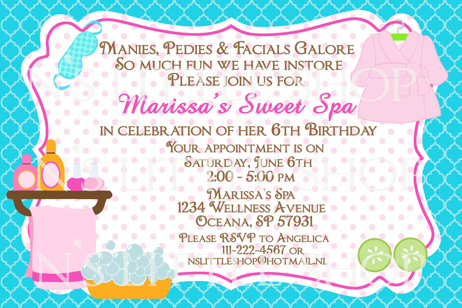 Birthday Text Invites