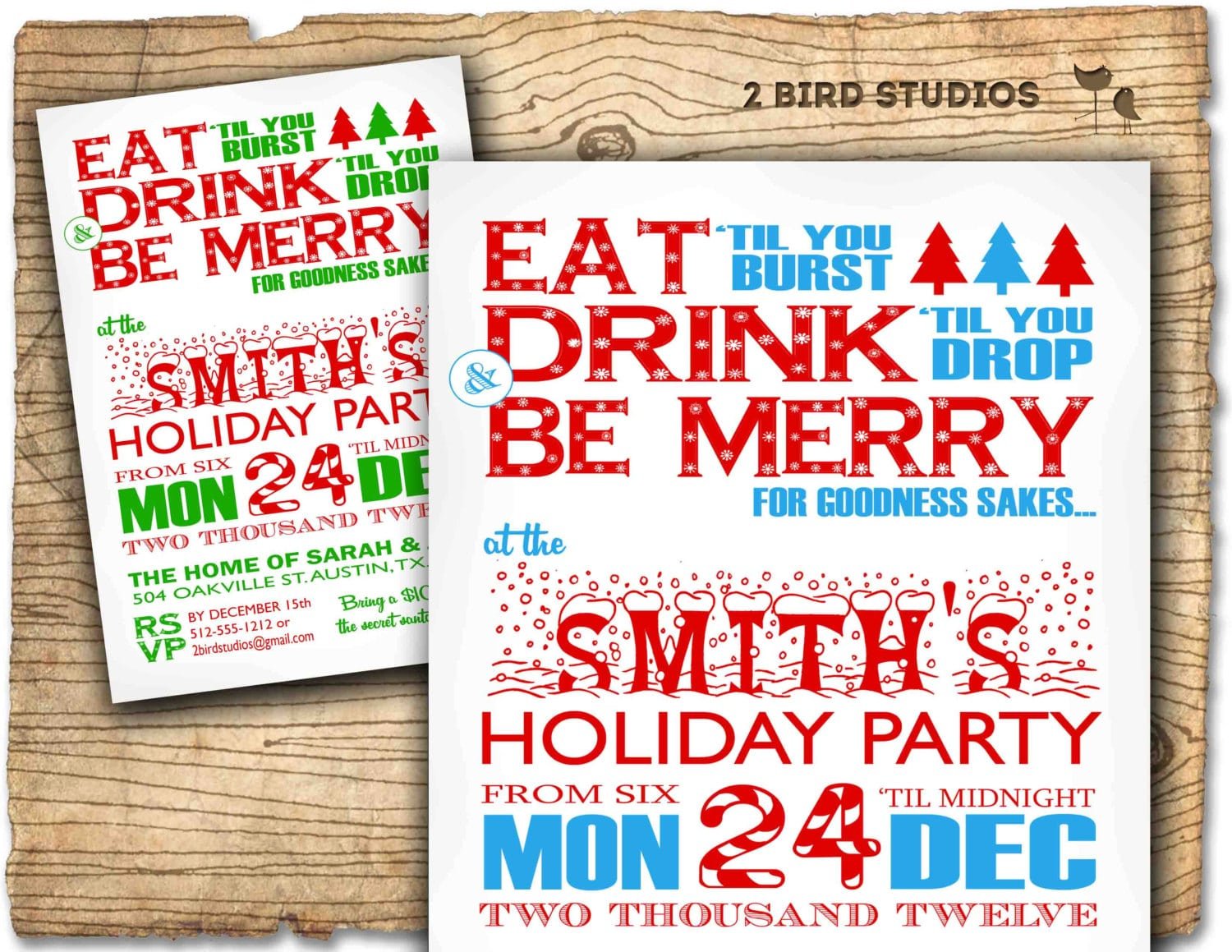 Christmas Party Invitation Holiday Party Invitation Adult