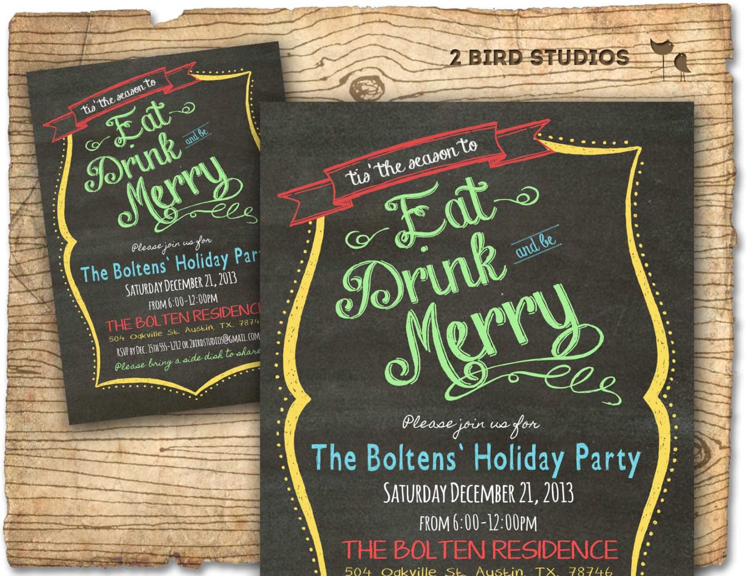 Christmas Party Invitation Holiday Party Invitation Adult