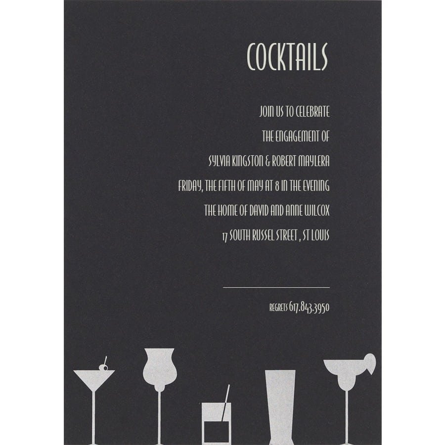 Cocktail Party Invitations