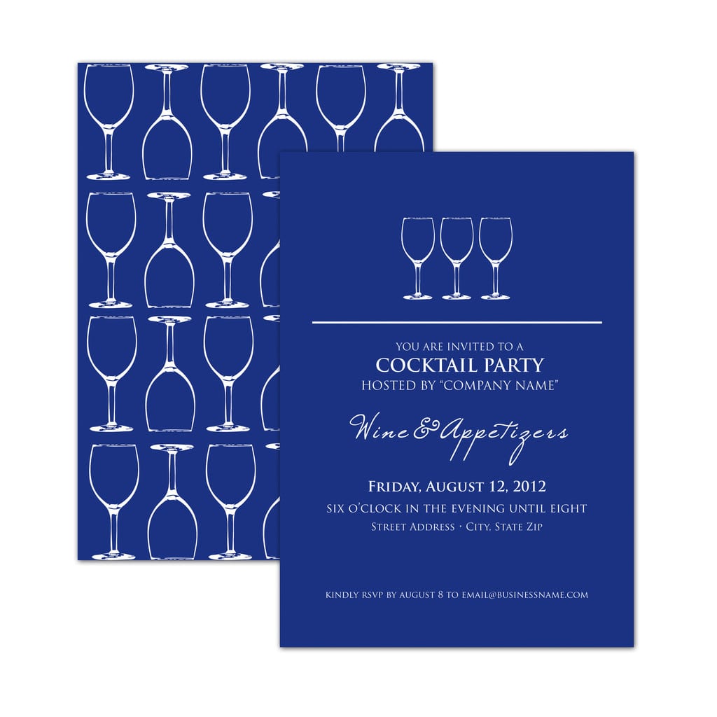 Corporate Cocktail Party Invitation