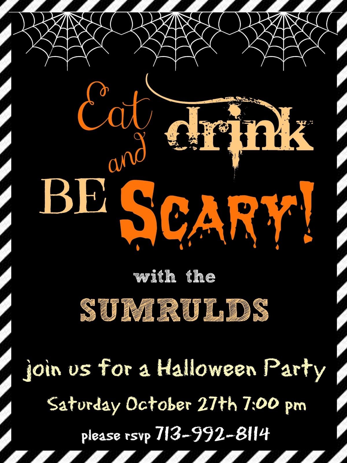 Create Halloween Invitations Free