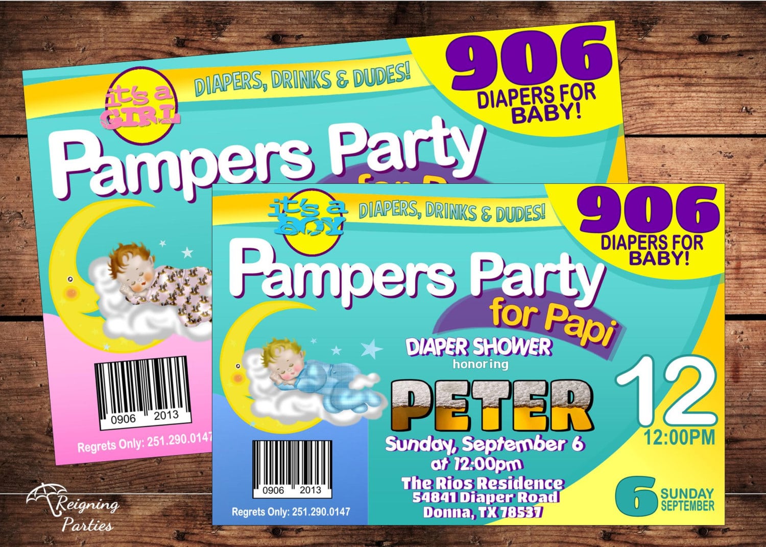 pamper party for baby shower