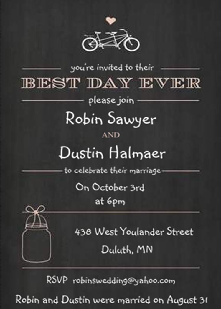 Elopement Party Invitations Reception Only Invitations