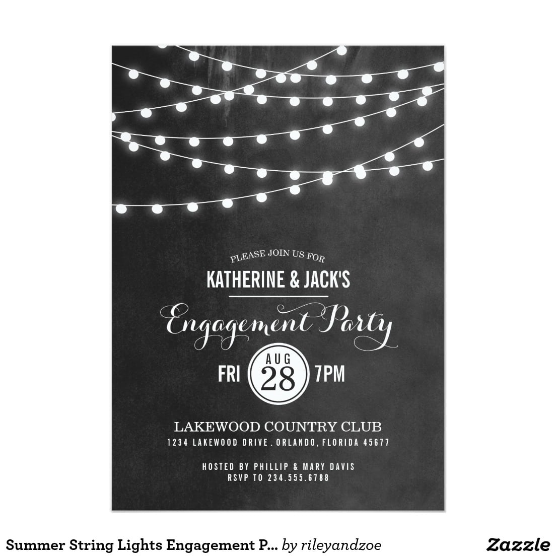 Engagement Party Invitations Etsy