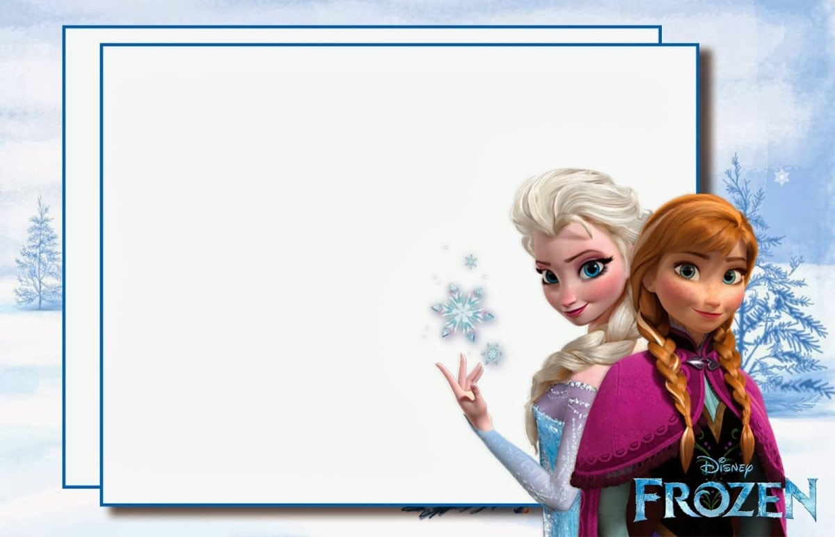 Free Printable Disney Frozen Party Invitation