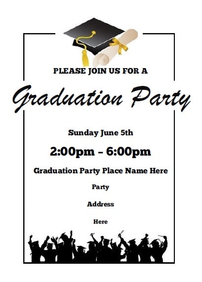 Graduate Invites  Enchanting Graduation Party Invitations