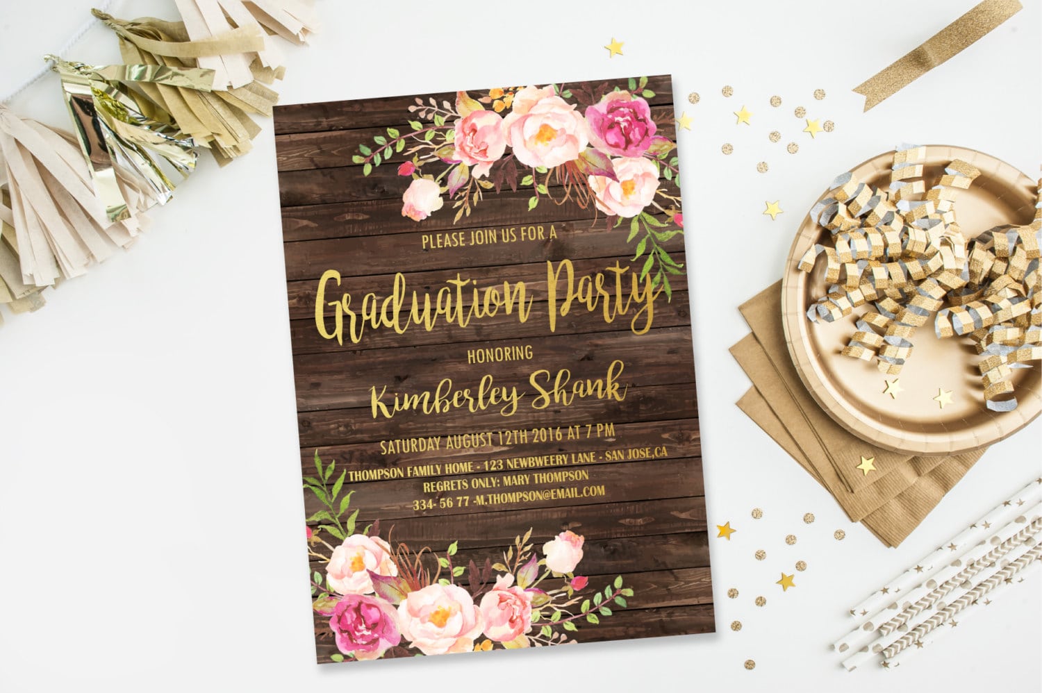 Graduation Party Invitations College Graduation Invitation