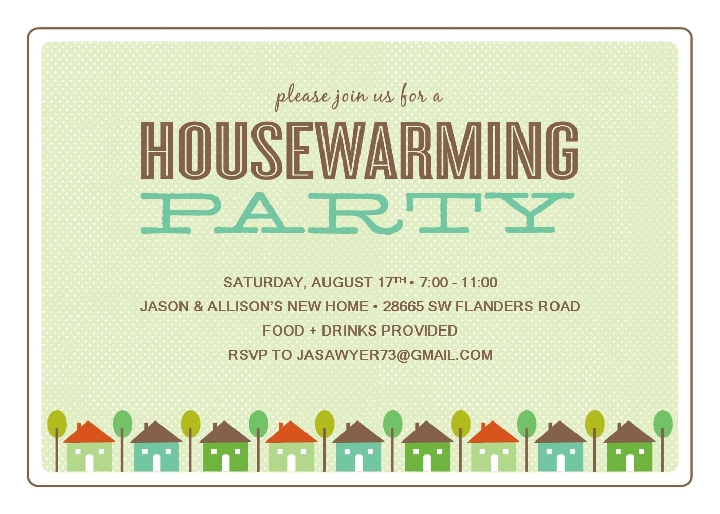 Housewarming Party Invitation Letter
