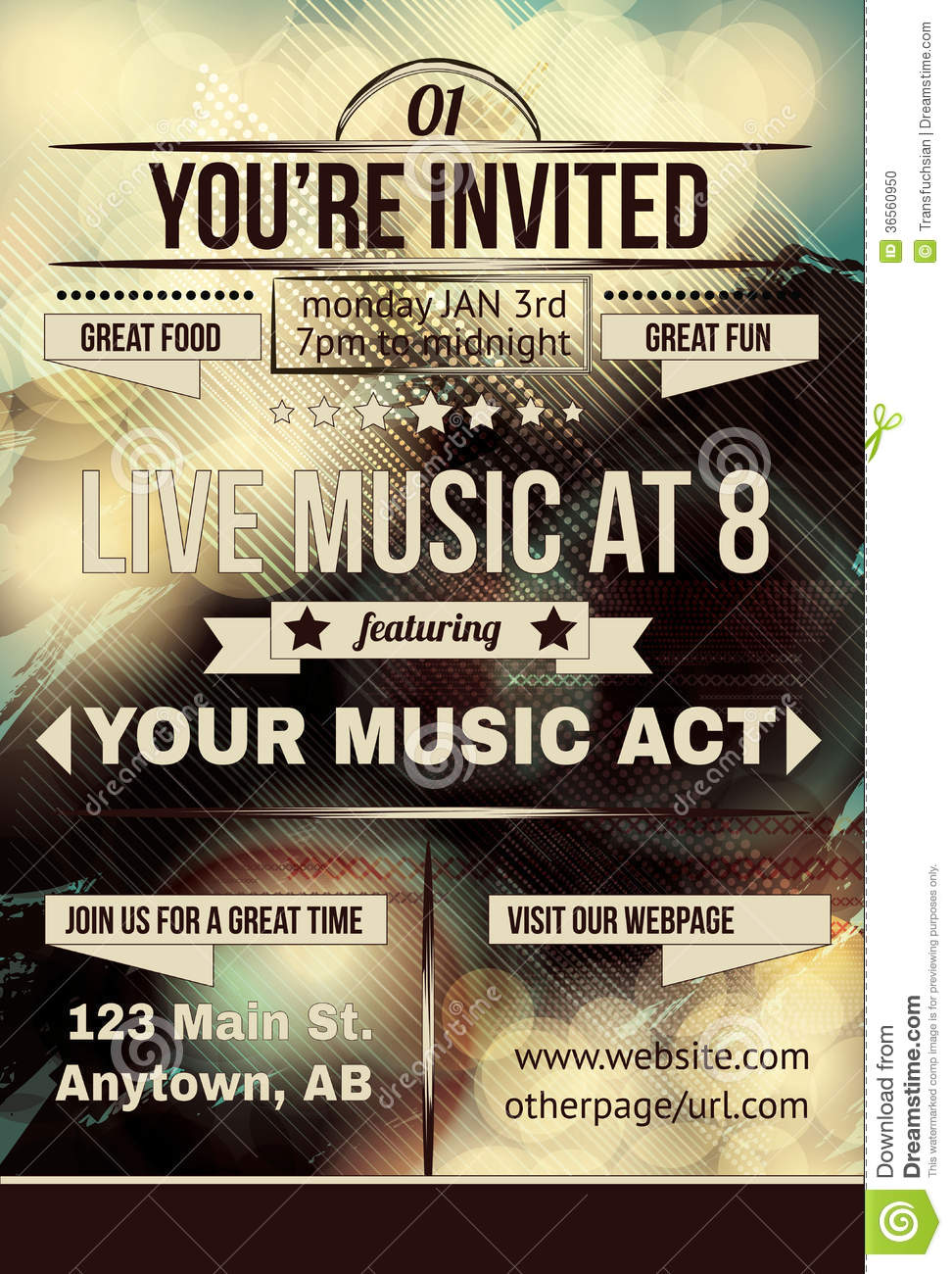 Invitation Flyer Design