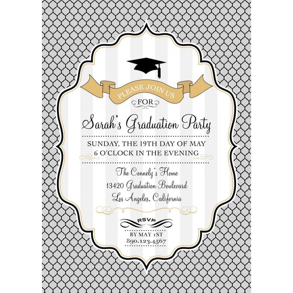 Online Graduation Invitations Free