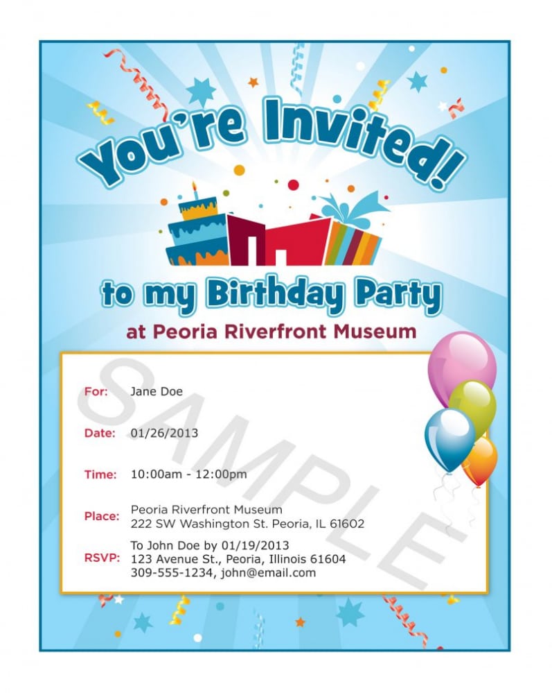 Birthday ~ Birthday Invitations Rsvp Birthday Invitations With
