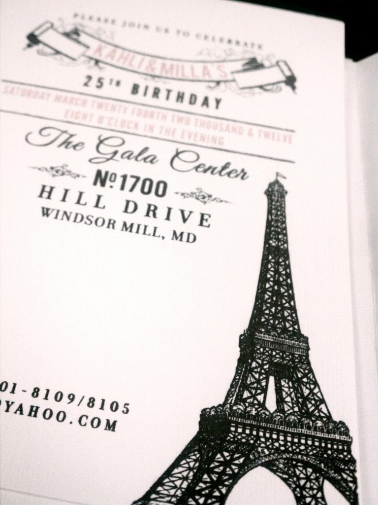 French Invitation