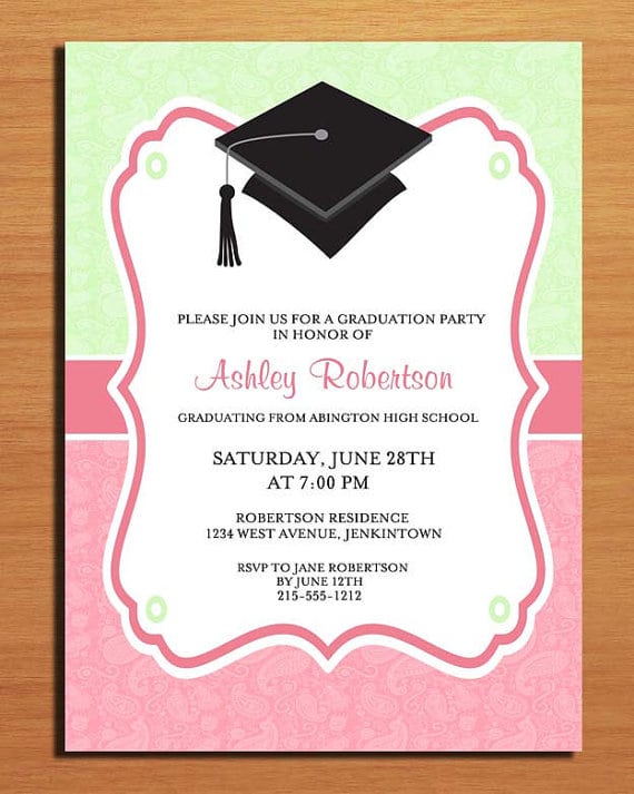 Graduate Invites  Incredible Grad Party Invitation Ideas