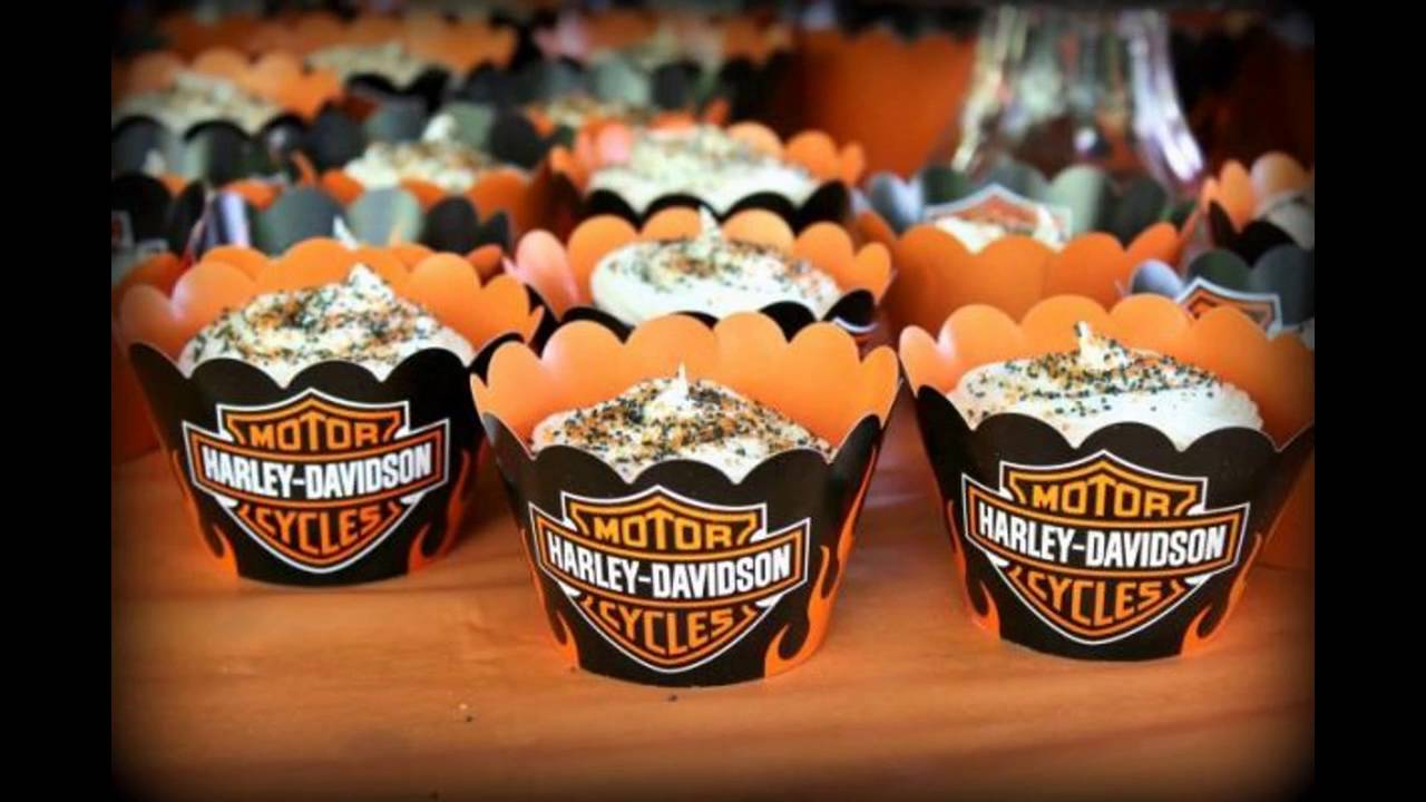 Harley Davidson Party Themed Decorating Ideas