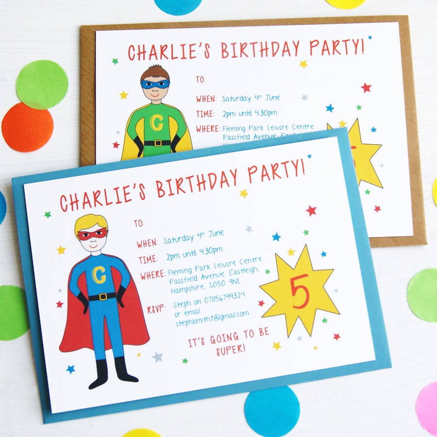 Party Invites