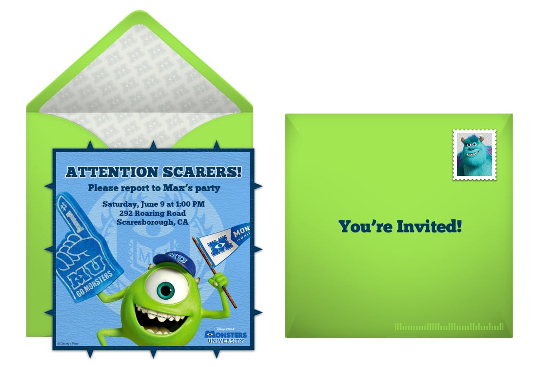 Plan A Frightfully Fun Monsters University Birthday Party