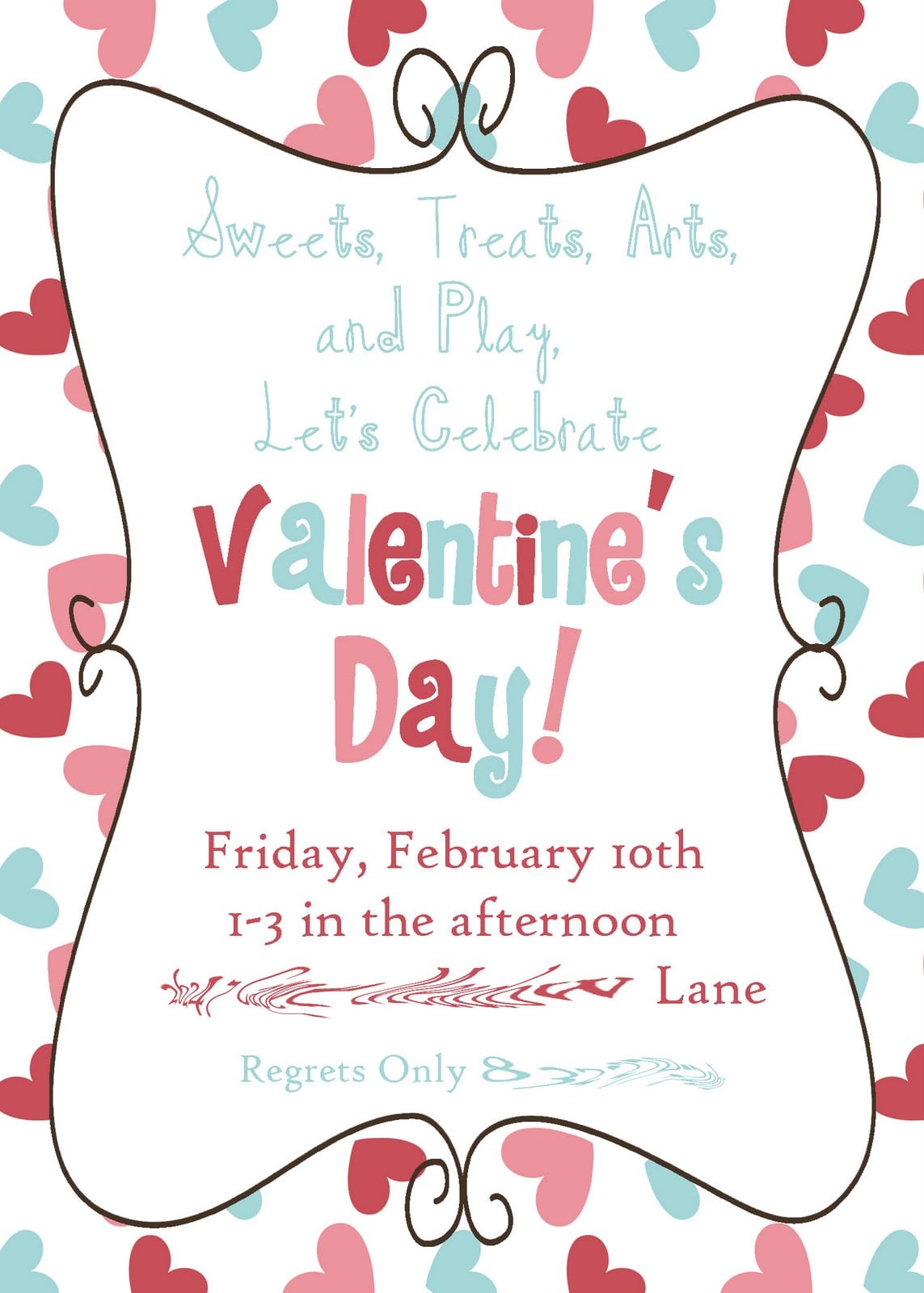 Valentine Party Invitation Templates