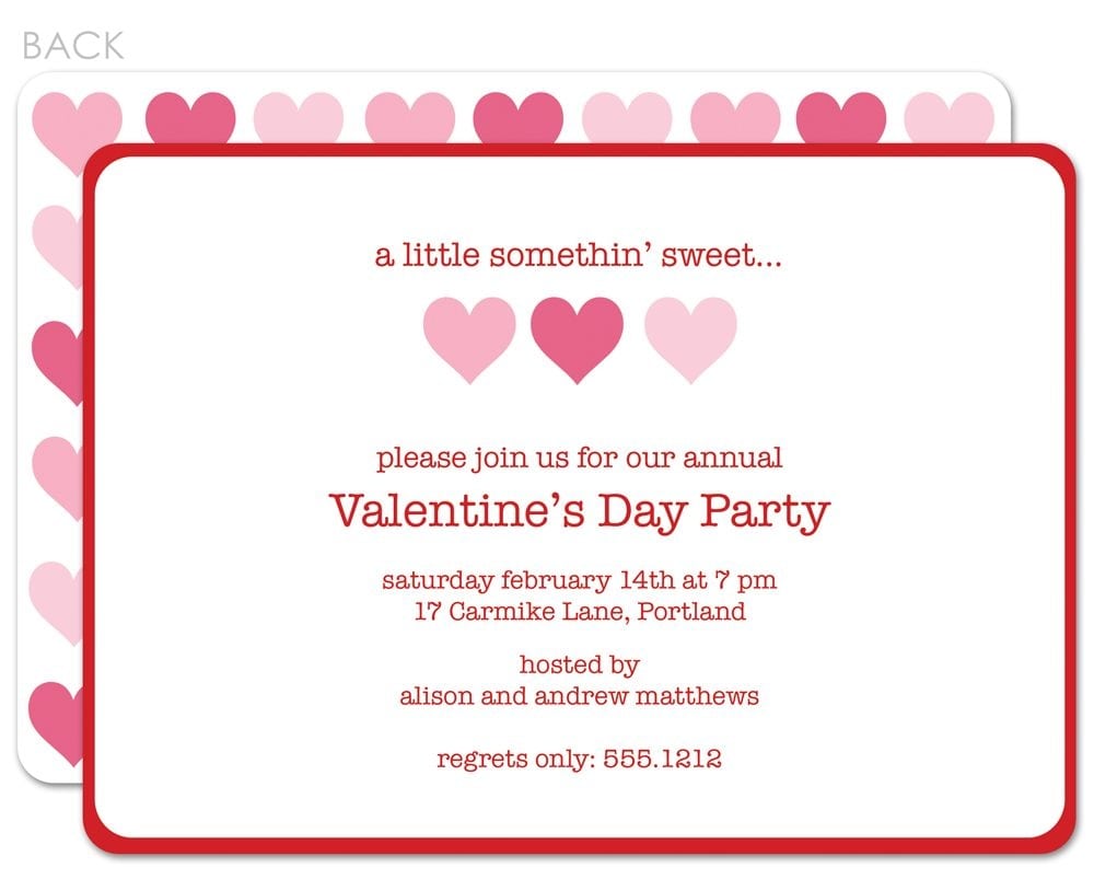 Valentine's Day Invitation Template