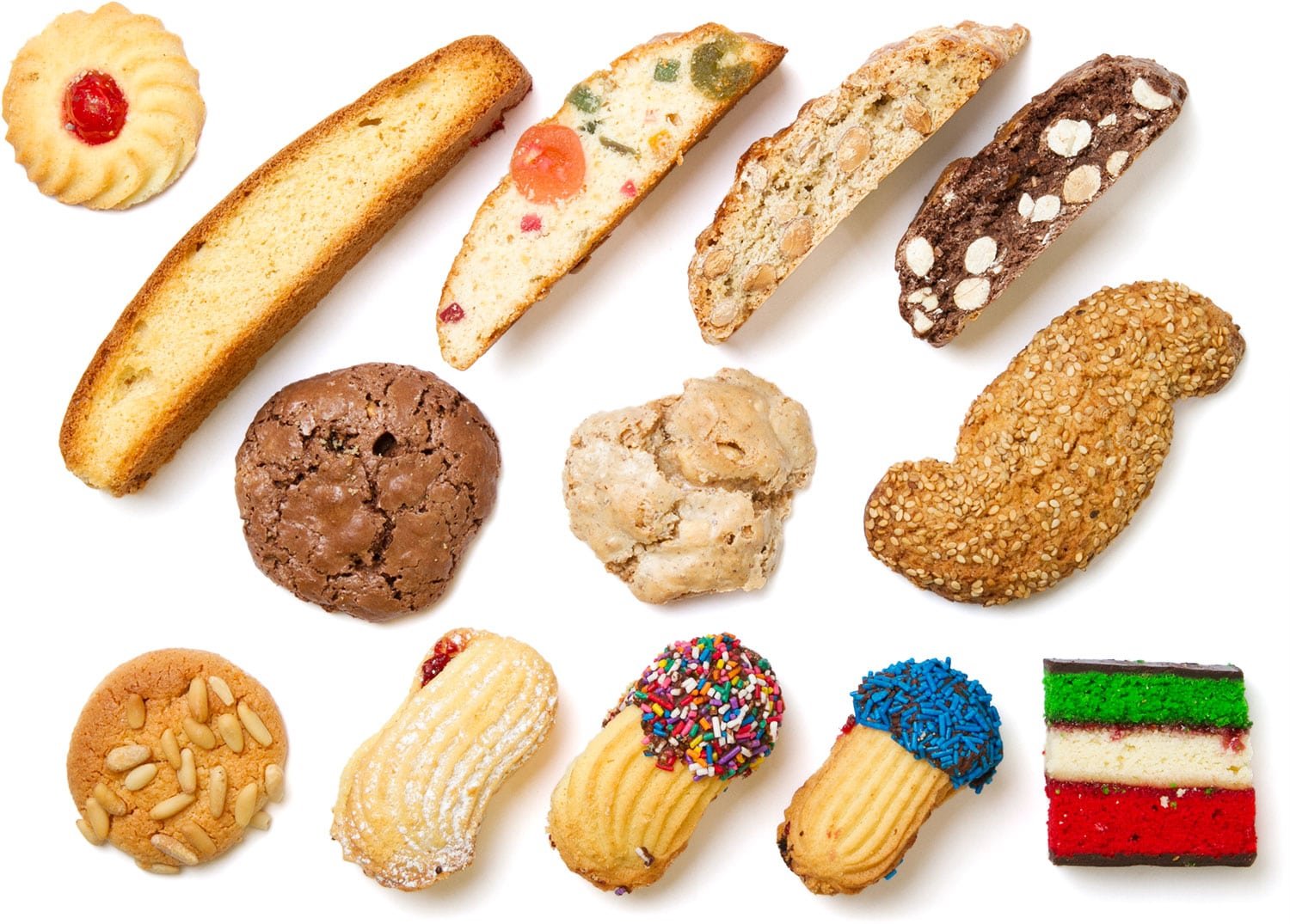 A Closer Look At Your Italian Bakery's Cookie Case