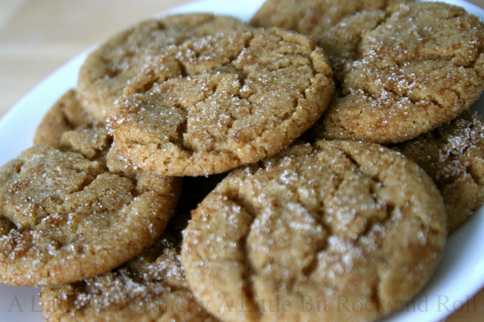 A Little Bit Crunchy A Little Bit Rock And Roll  Brown Sugar Cookies